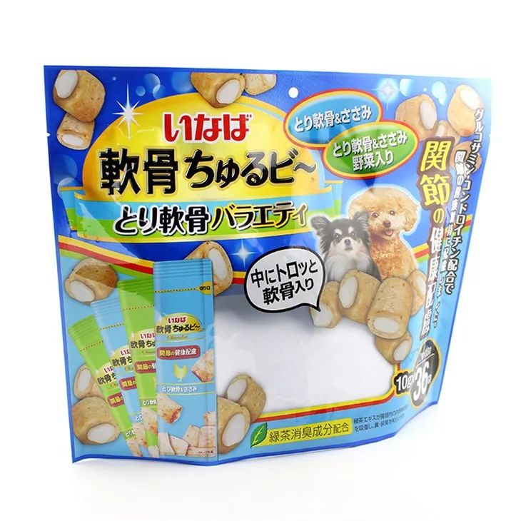 Stand up pouch kjæledyrmatposer